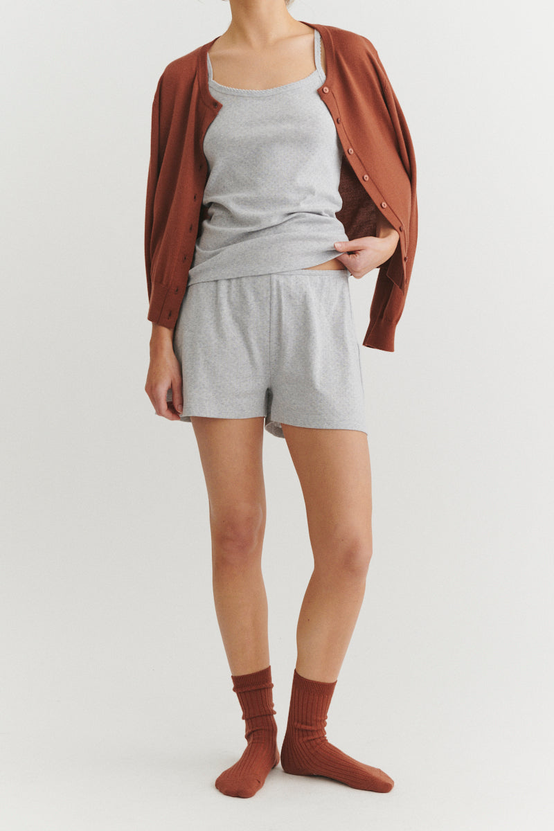 Basic Apparel Arense Shorts Shorts 318 Light Grey Mel.