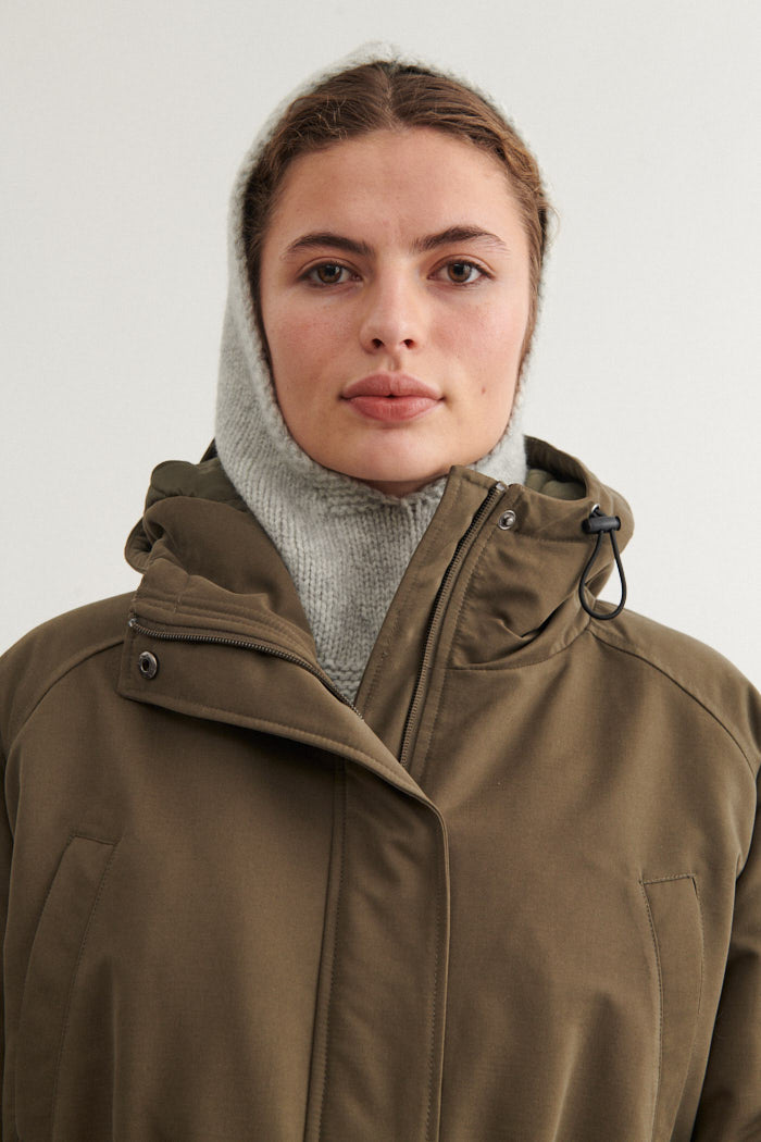 Basic Apparel Blanche Balaklava Hatte & Huer 025 Grey Mel.