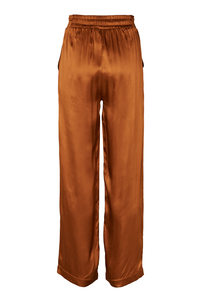 Basic Apparel Flora Long Pant Bukser 629 Monks robe