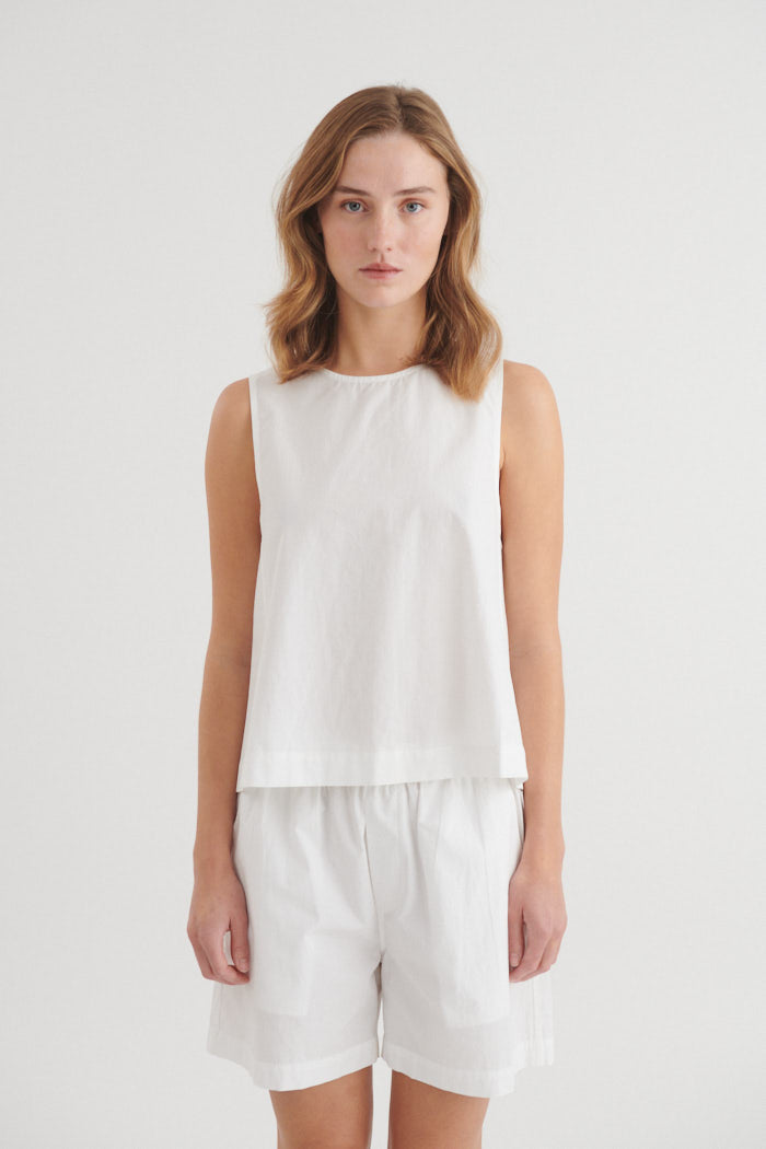 Basic Apparel Ida Top Toppe 423 Bright White