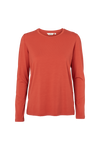 Jolanda LS T-skjorte - Sinober