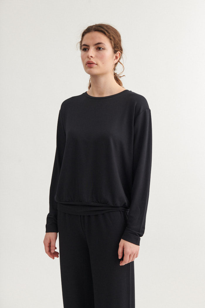 Basic Apparel Sadie Blouse Bluser 001 Black