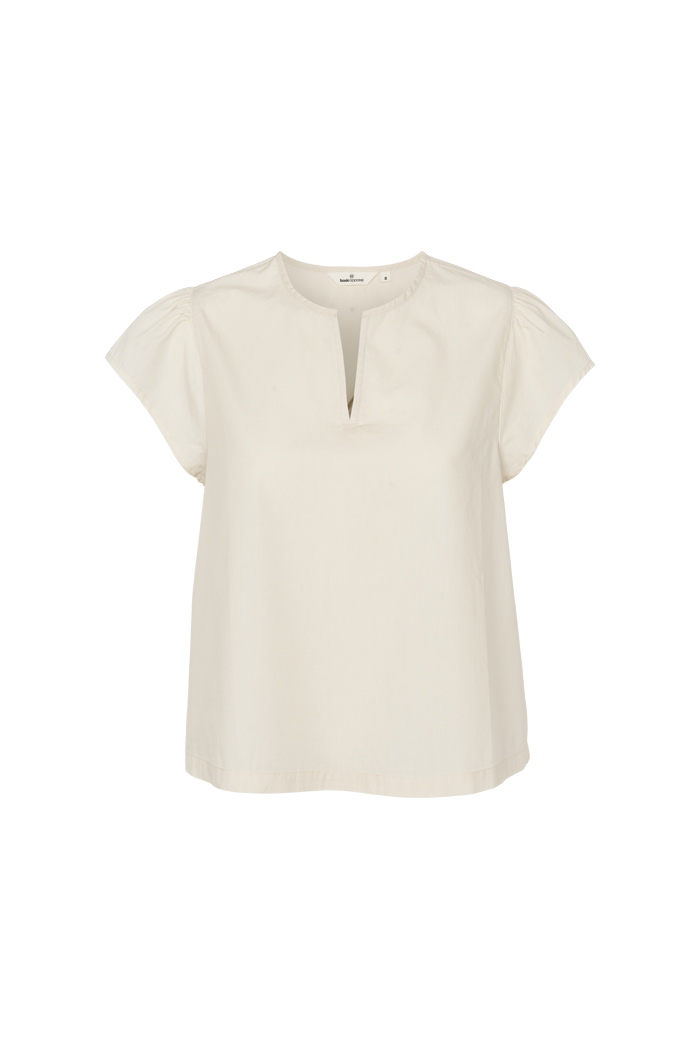 Basic Apparel Silje SS Top Toppe 183 Birch