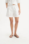 Silje Shorts - Klar hvit