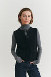 Sisa vest - Svart