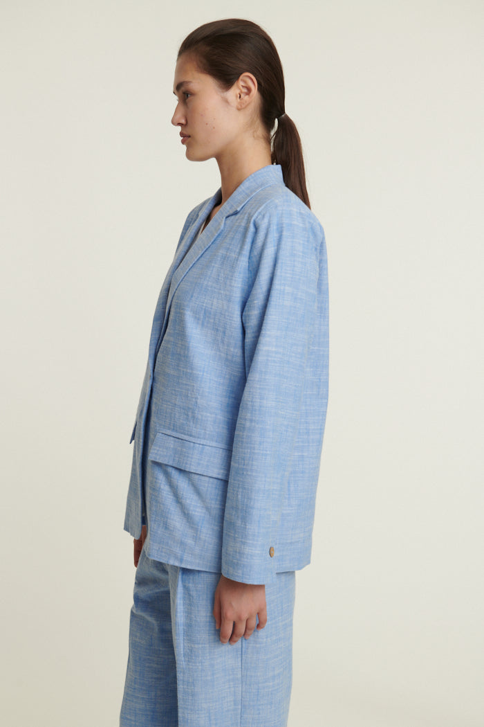 Basic Apparel Zita Jacket Jakker 757 Quiet harbor
