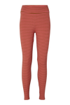 Ludmilla Tights - stripe Fruit Dove/508 bronsebrun
