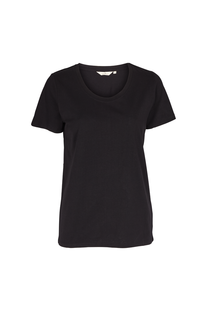 Basic Apparel Rebekka Tee T-shirts 001 Black